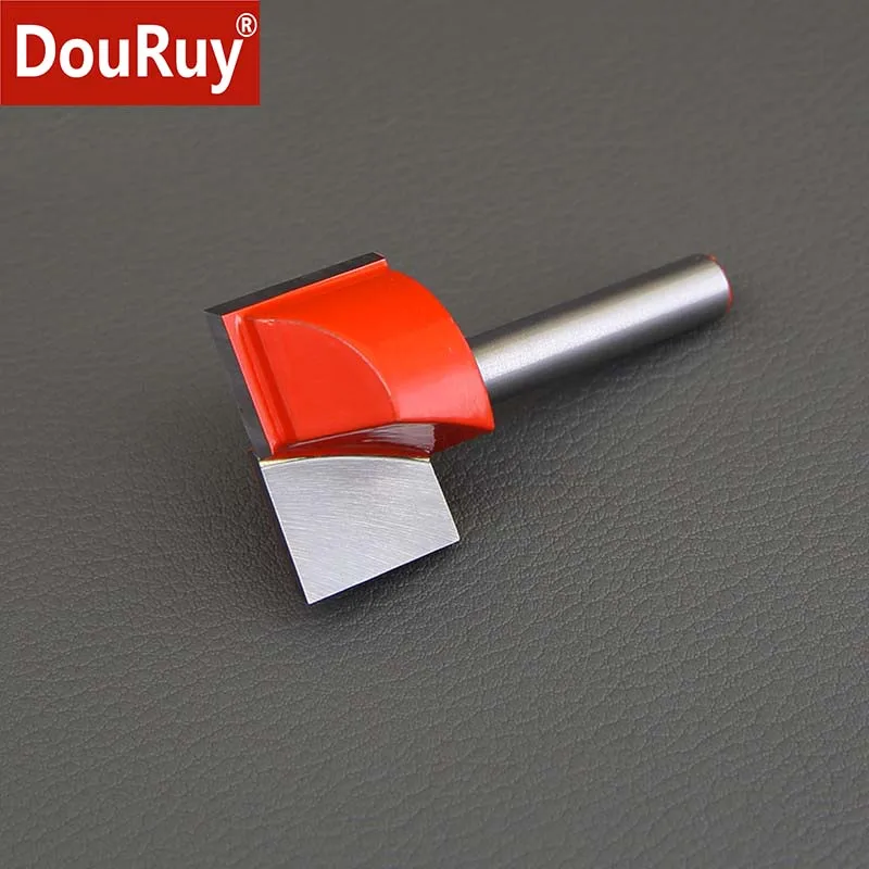 

2pcs shank 6 -12.7mm wood trimmer bottom cleaning engraving bits woodworking router bits engraving CNC milling cutter too
