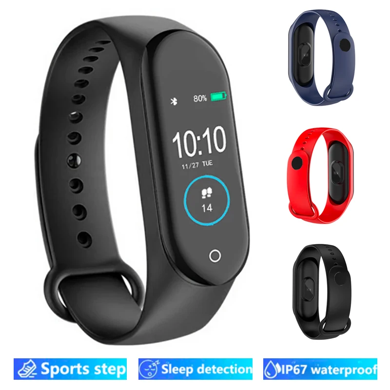 

smart Bracelet Mi band 4 Waterproof Smartband Heart Rate Fitness Tracker Watch Smart Band Blood Pressure Measurement mi Band 3