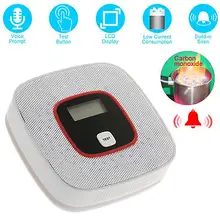 Безопасность CO детектор домашней безопасности сигнализация ЖК-дисплей фотоэлектрический CO датчик газа детектор угарного газа