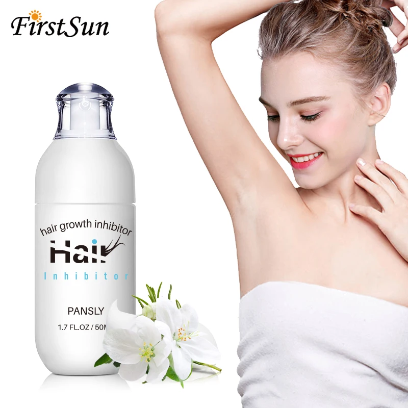 

50ml Newst Unisex Pansly Natural Hair Growth Inhibitor Cream Spray Hair Removal Cream Body Legs Armpit Painless Facial Stop Hair