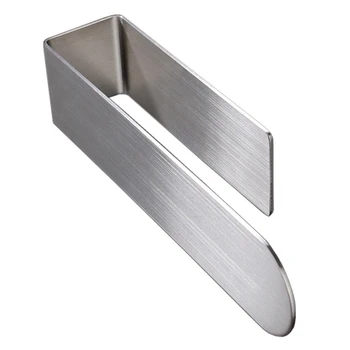 

Easy Install Towel Holder Hotel Contemporary Style Bathroom Storage Self Adhesive Scratch Proof Hand Polished Stainless Steel