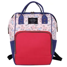 Большая емкость детские пеленки сумка с интерфейсом водонепроницаемая сумка для мамочки рюкзак для путешествий пеленки для ухода сумка