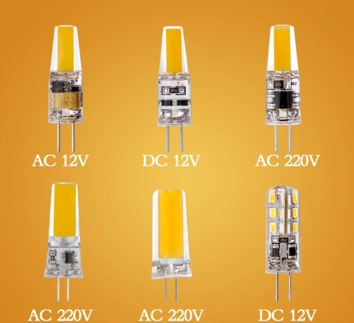 

200PCS LED G4 G9 E14 Lamp Bulb 3W 6W 10W AC/DC 12V 220V COB SMD LED G4 G9 Dimmable Lamp replace Halogen Spotlight Chandelier