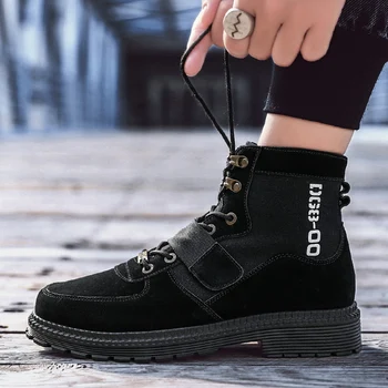 

shoes informales slip boots sapato on leisure zapatos Mens sneaker long causal men casuales sapatos dress sports mens black hot