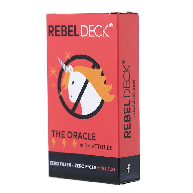 Oracle REBEL DECK Tarot Card Board Deck Games Palying Cards For Party Game