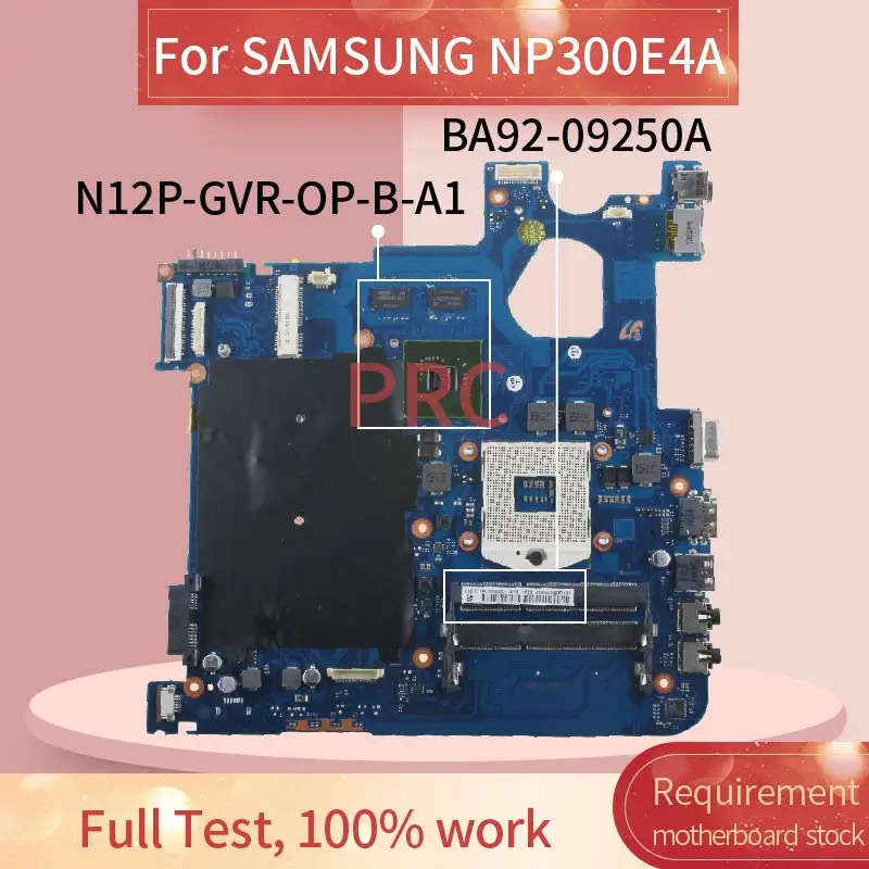 

BA92-09250A For SAMSUNG NP300E4A GT520MX HM65 Notebook Mainboard BA41-01666A N12P-GVR-OP-B-A1 Laptop motherboard DDR3