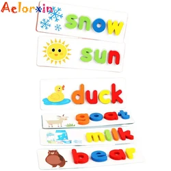 Quebra cabeça magia brinquedos de madeira digital aprendizagem precoce quebra cabeça carta pré escolar brinquedos educativos do bebê para crianças crianças de madeira