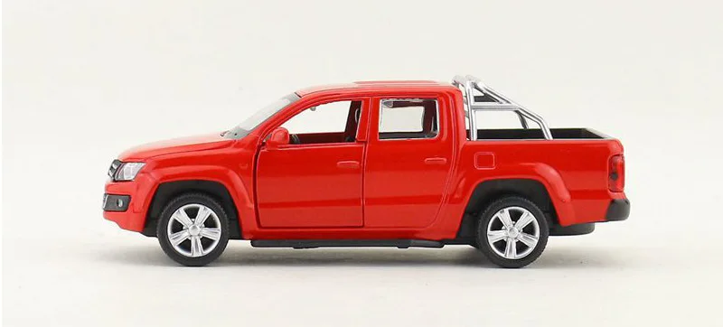 Высокое моделирование 1/43 оттяните назад Amarok пикап Автомобили сплав литой модели коллекционные игрушки автомобиль