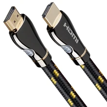 HDMI кабель 4K HDMI к HDMI 2,0 кабель Шнур для PS4 HDTV 4K Разветвитель переключатель коробка удлинитель 60 Гц видео кабель HDMI позолоченный