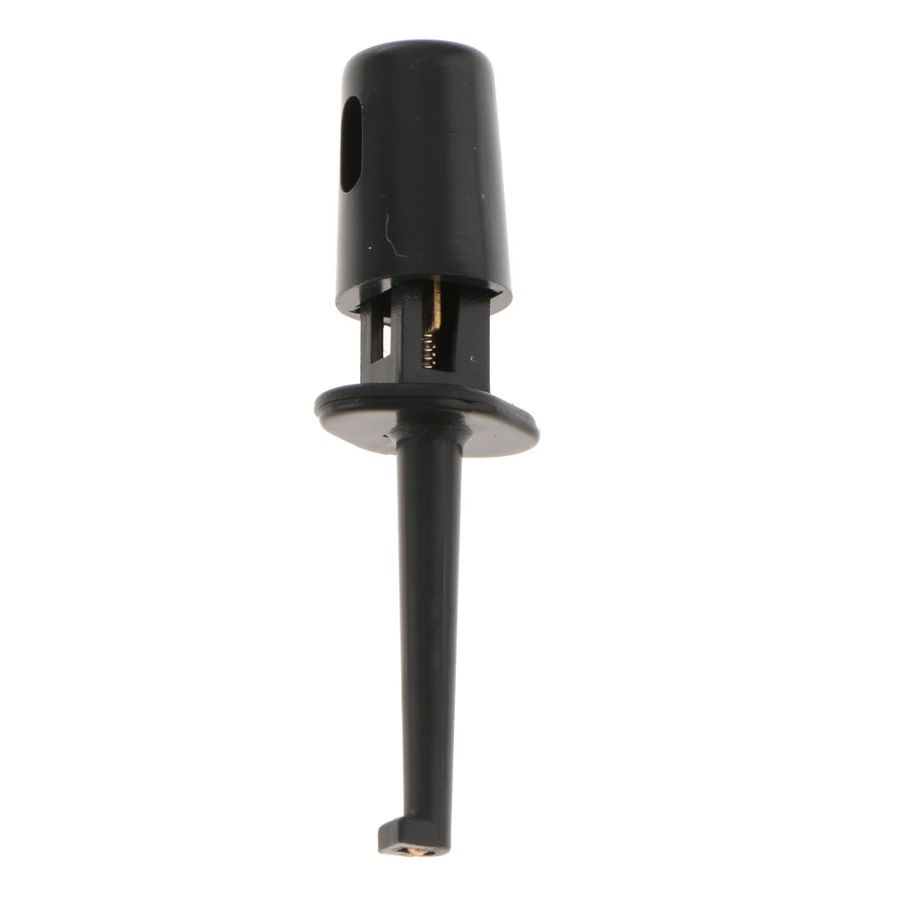 10Pcs Large Size Round Single Hook Clip Test Probe For Electronic Testing