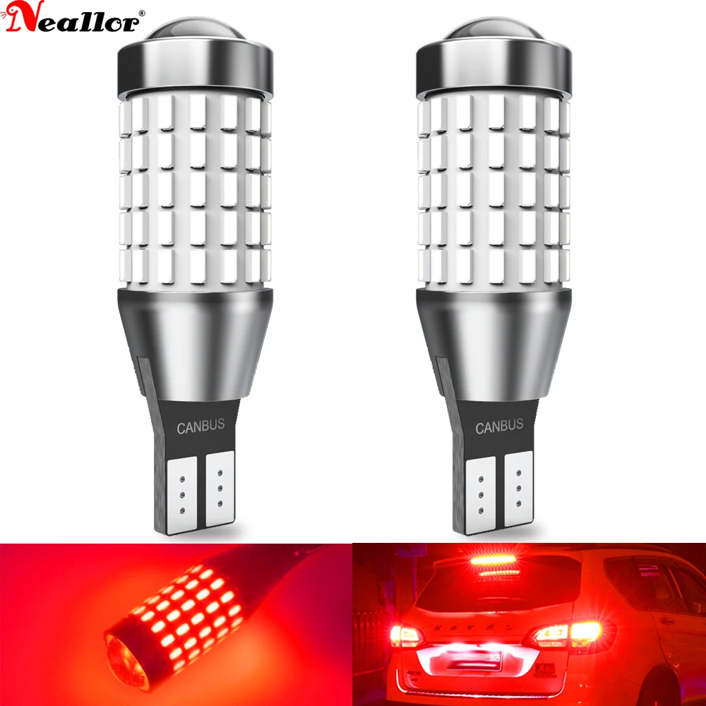 Neallor T15 W16W светодиодсветодиодный лампы Canbus без ошибок 3014 87SMD резерсветильник