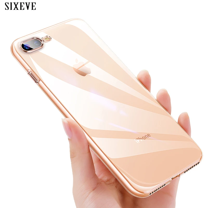 Hard PC Clear Phone Case for iPhone XR XS Max X 6 6S 7 8 Plus 6Plus 7Plus 8Plus Ultra Thin Transparent Plastic Armor Cover etui | Мобильные