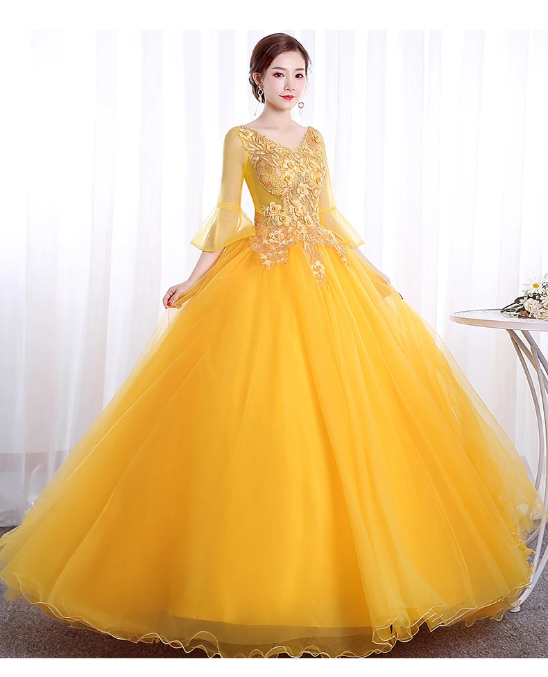 Robe De Soiree Новые Дешевые Бальные элегантные вечерние платья с цветочной вышивкой и v-образным вырезом кружевные вечерние платья для выпускного бала