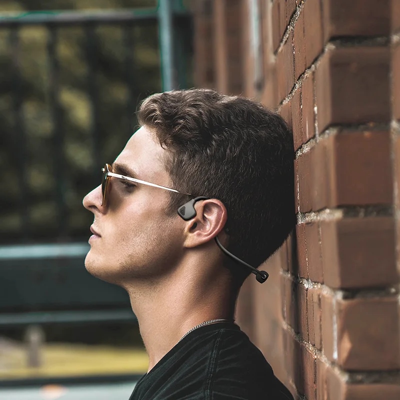 For Xiaomi Huawei oppo Wireless Bluetooth Headset Sports HD Stereo Noise Cancelling headphone Bone Conduction Earphone with Mic