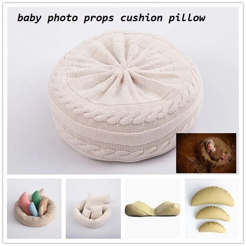 Baby Photography Props Accessories Newborn Posing Pillows Cushion Pad for Infant Baby Photo Shooting