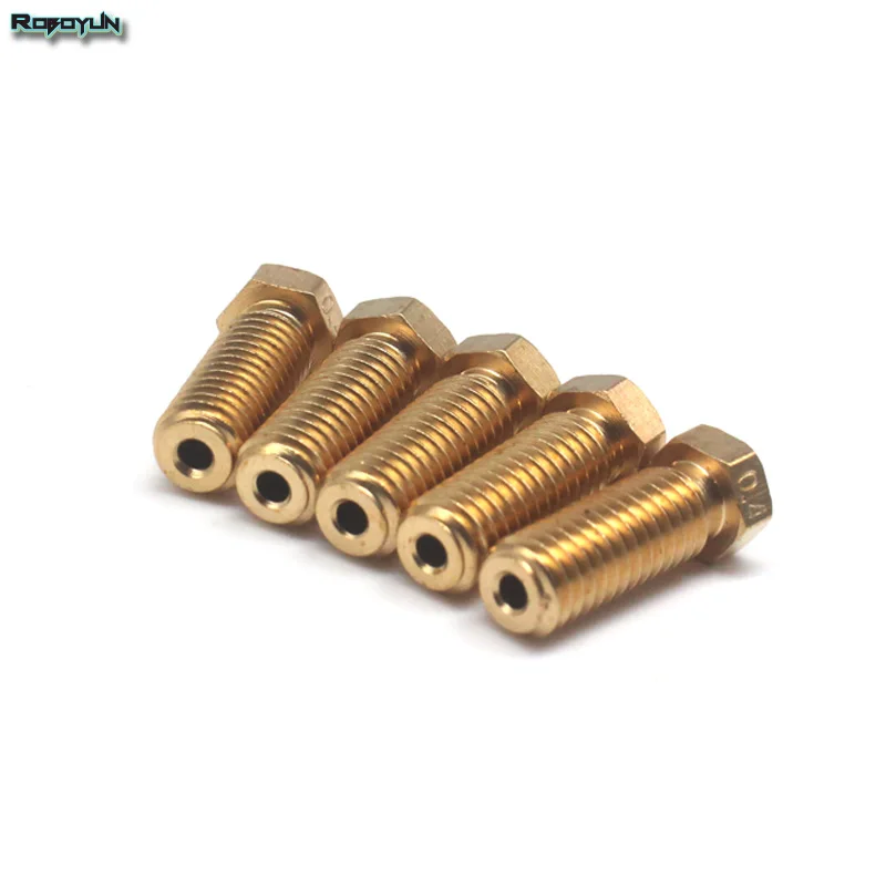 

3D Printer Top quality brass volcano stainless steel Nozzle for 3D printers hotend for E3D volcano hotend M6 Extruder Nozzle