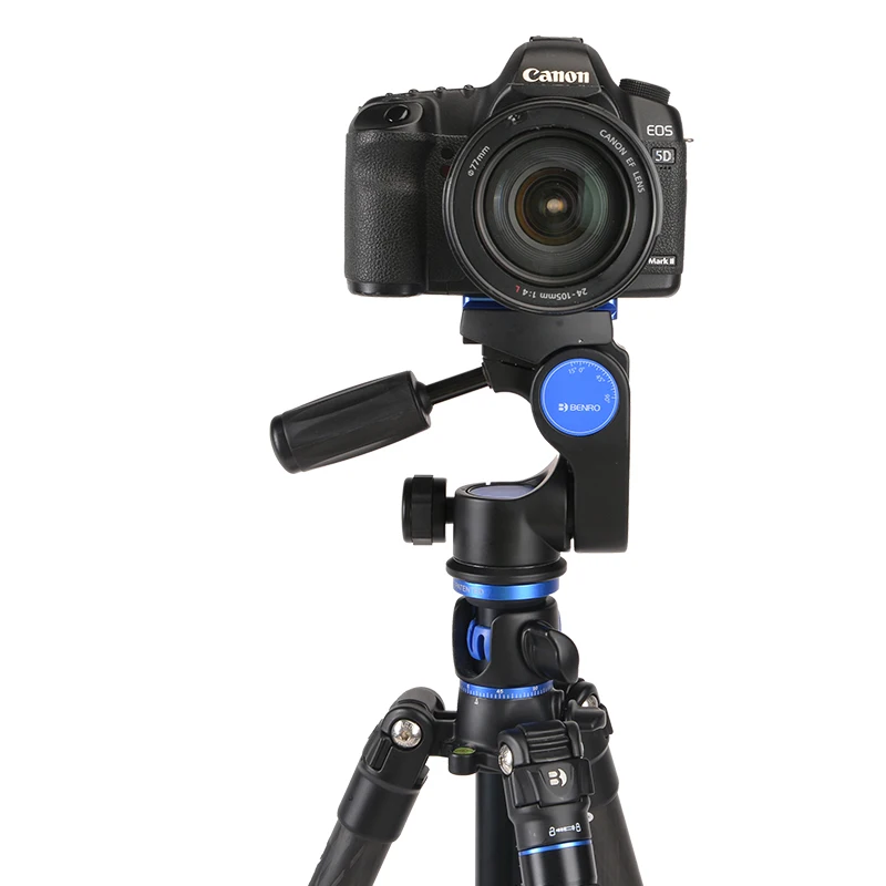 Алюминиевая трехмерная головка Benro HD1A HD2A HD3A с насадками пластины PU60 QR для штатива