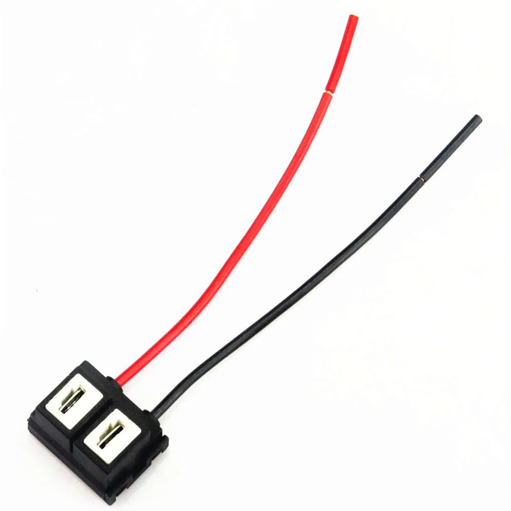 H7 HID LED Headlight Fog Lights Lamp Bulb 2 Pin H2 Holder Connector Plug Wire Socket Adapter Wiring Harness Sockets | Автомобили и