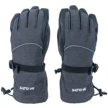 1 пара, новые зимние перчатки, водонепроницаемые, дышащие, лыжные перчатки, для спорта на открытом воздухе, для езды на велосипеде, для бега, для взрослых, теплые перчатки для мужчин и женщин