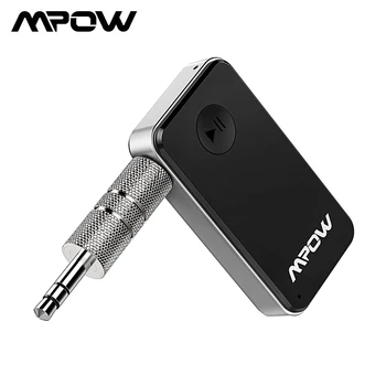 

Original Mpow MBR1 Mini Wireless Bluetooth 4.0 Stereo Audio Music Receiver With Mic for Aux Hands Free Calling Car/Home System