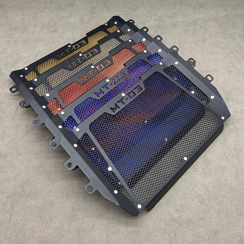 Griglia Protezione Radiatore Per Yamaha MT-03 2015-2025 | In Alluminio CNC | Anti-Ghiaia E Fango