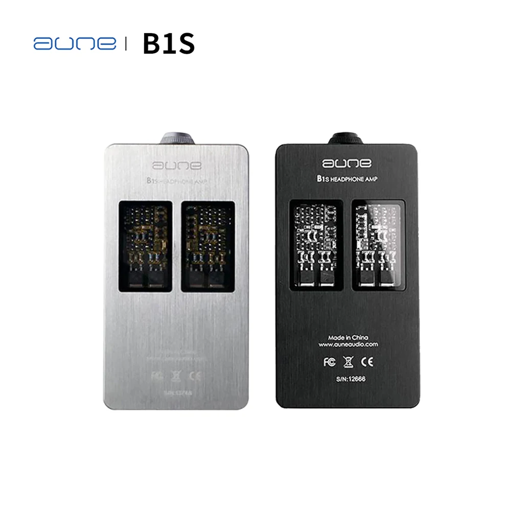 AUNE B1S Hifi Headphone Amplifier Class A Fully Discrete Large Thrust DSD Portable Headphone Amp