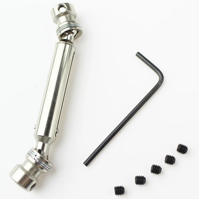 Metal Rear Middle Drive Shaft Universal Transmission Accessories Kit For Fy-01/02/03/04/05 Wltoys 12428 12423 12628 Rc Car Metal Rear Middle Drive Shaft Universal Transmission Accessories Kit For Fy-01/02/03/04/05 Wltoys 12428 12423 12628 Rc Car