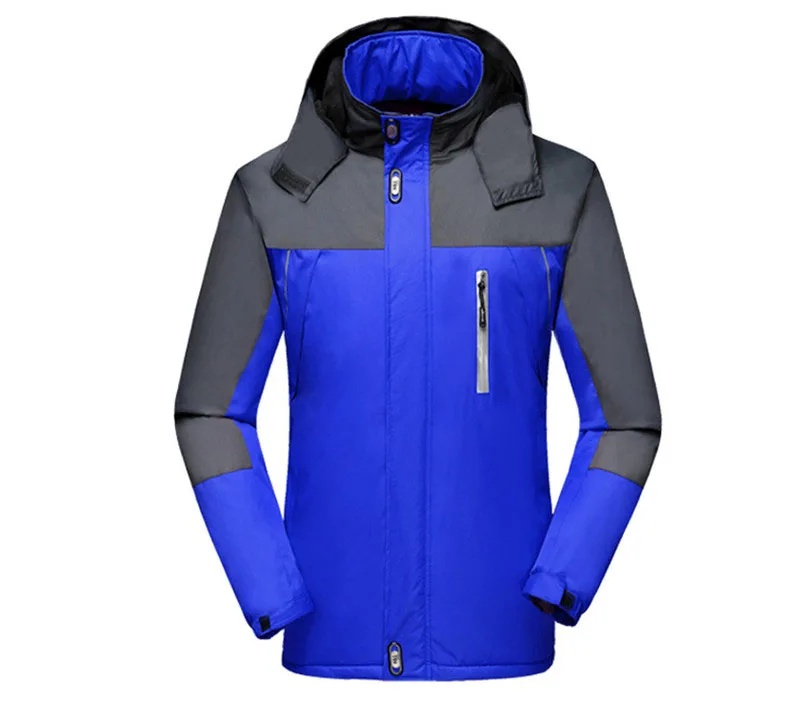 North Winter Jacket Men New Reflective Strips Windproof Face Comfortable Coats Outdoor Sports Plus Size Christmas Parka