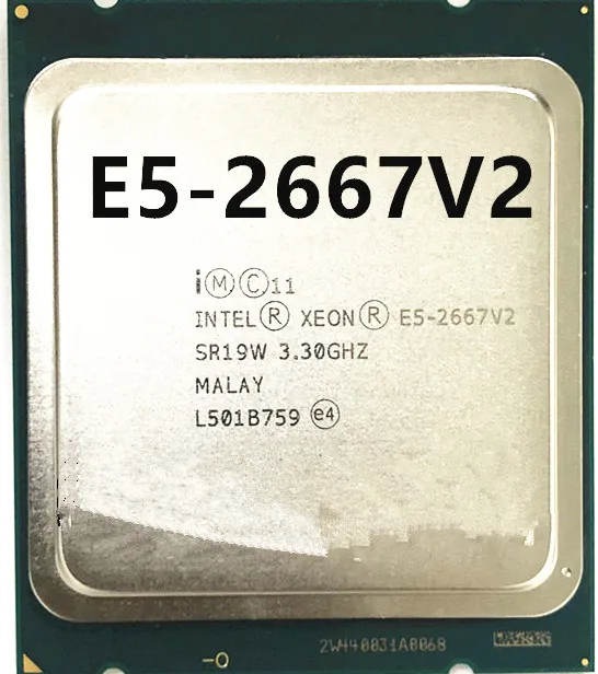 latest processor in laptop Intel Xeon E5 2667 v2 3.3Ghz 8Core 16Threads 25MB Cache SR19W 130W Processor top processor