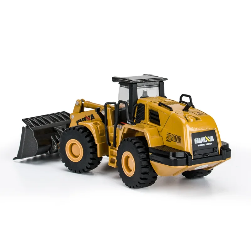 

Vehicles Model Diecast Boys Toys 1:50 Alloy Mechanical Loader Engineering Vehicle Excavator Car Truck Gifts Kids Toy