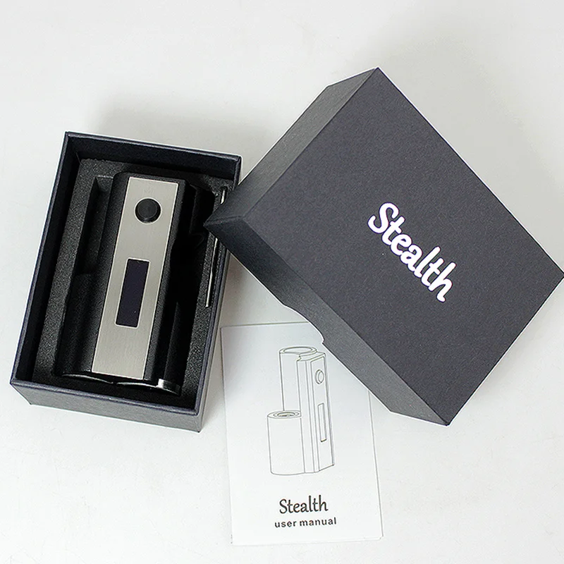 SXK Stealth 60 Вт squonk мод электронная сигарета 0,91 OLED экран Механическая Ручка Apocalypse GEN 25 RDA с батареей 18650