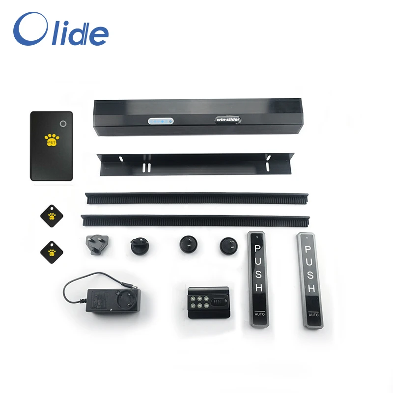 

Бытовой автоматический оператор раздвижной двери с меткой для домашних животных