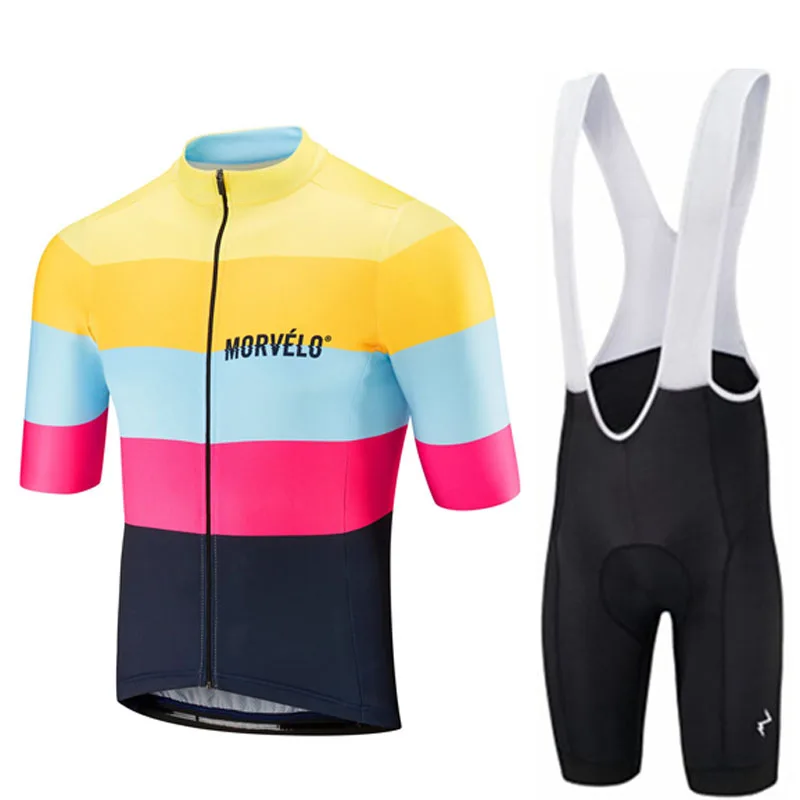 Morvelo, мужские мотобайк, велосипед, велотренажер, одежда, Майо, Ropa Ciclismo, Триатлон, Pro team, летний комплект с коротким рукавом для велоспорта, Джерси - Цвет: 5