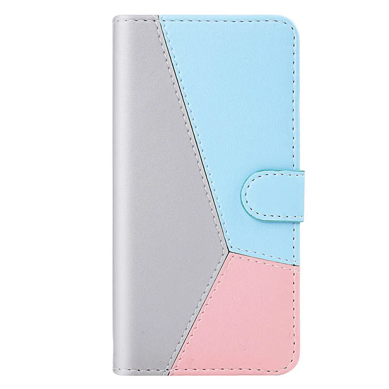 Gray Три цвета флип чехол для samsung Galaxy Note 10 Pro S10 Plus S10e S7 Edge S8 S9 A7 A6 J6 J4 Plus A10 E S чехол A20 - Цвет: Gray
