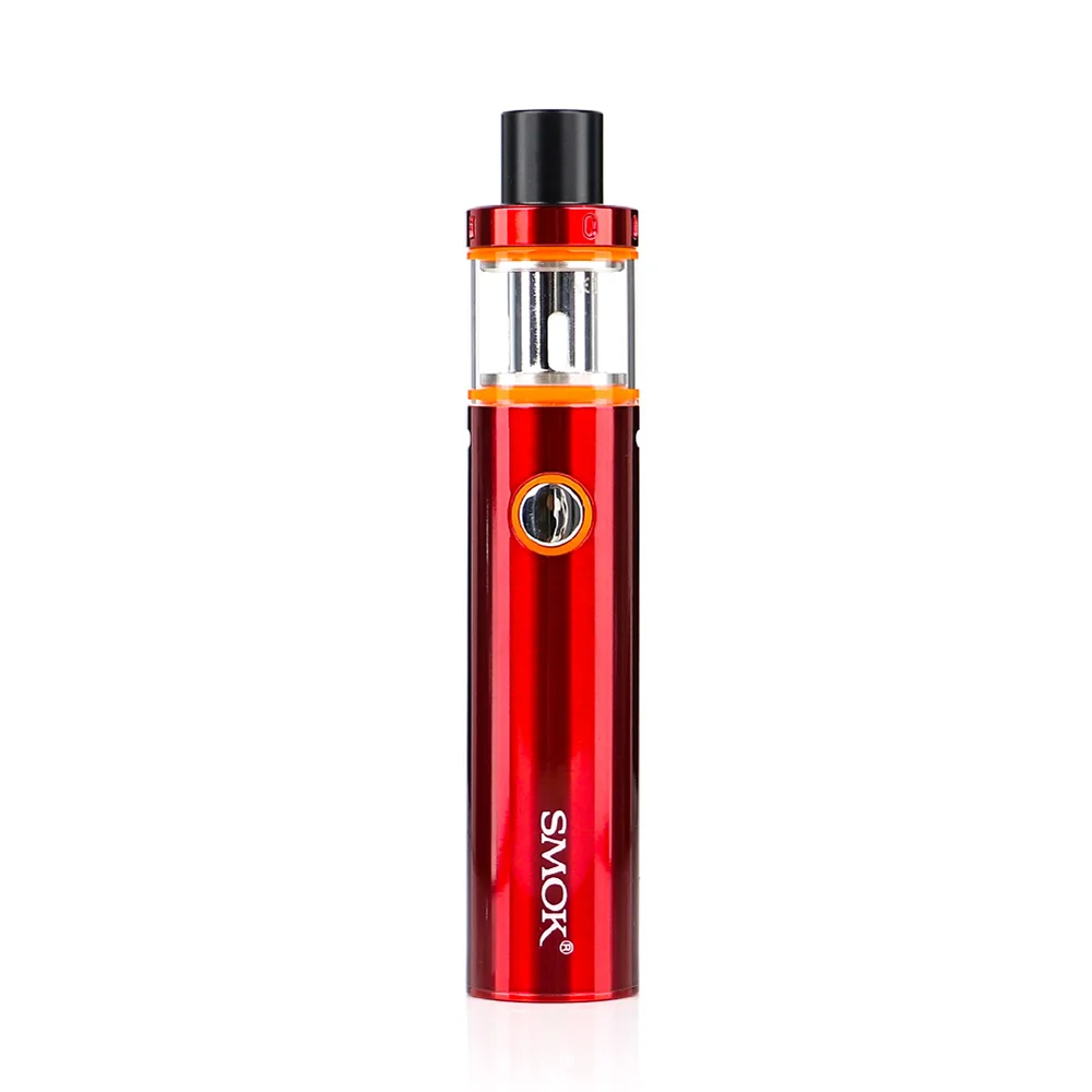 Red SMOK Vape Pen 22 комплект 1650 Ом двухъядерный со встроенным аккумулятором мАч светодиодный индикатор электронная сигарета vs vape nord 22 - Цвет: Red