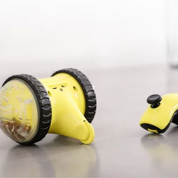 

2020 New Cat Toys Electric Cat Novelty Toy Pet Product Remote Control Mouse Toy Food Leaking Toy