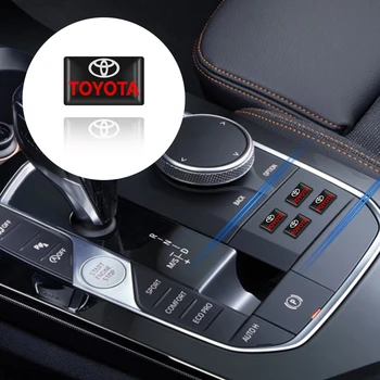 

10PCS Car Environmentally Epoxy Resin Sticker Car Badge Sticker Decals For TOYOTA Century FuncouPe Funtime HV-M4 AVALON FunCargo