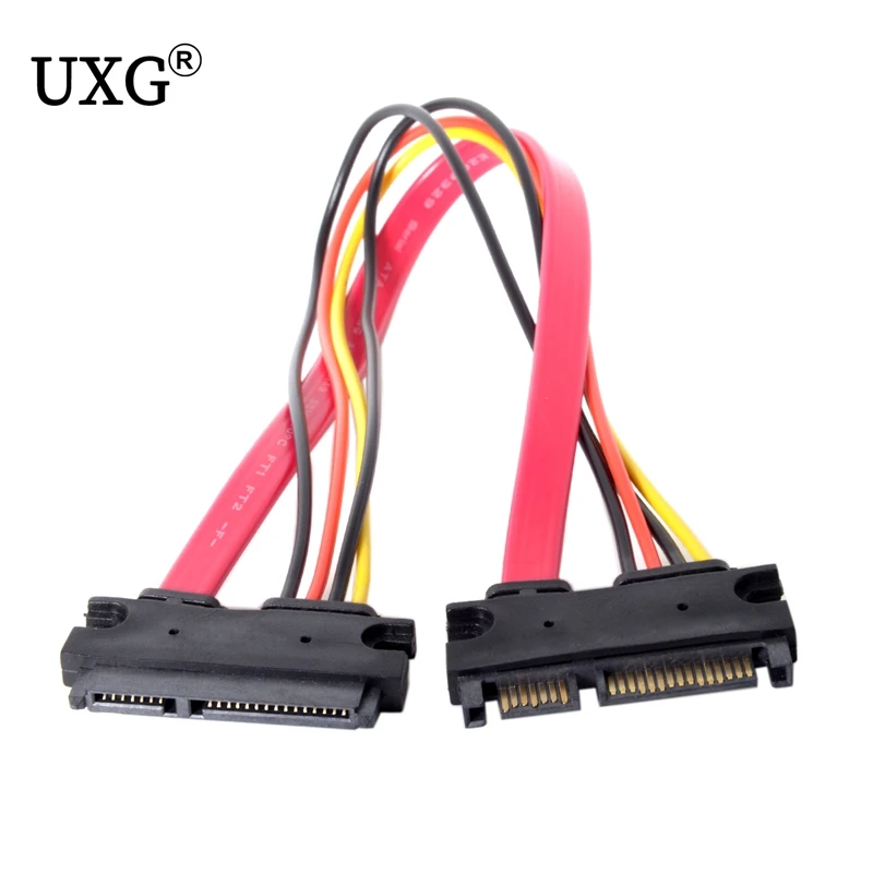 Кабель-удлинитель SATA, 30 см/50 см, 7 + 15 контактов