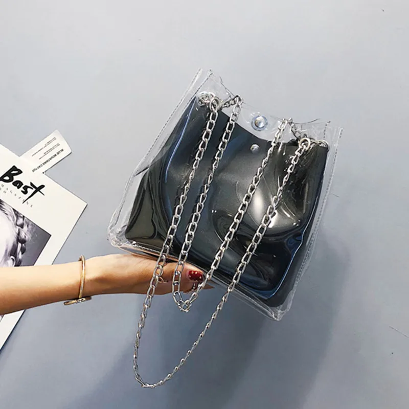 

Square Bag Chain Messenger-Bag Handbag Mini Shoulder Small Korean-Version Fashion New