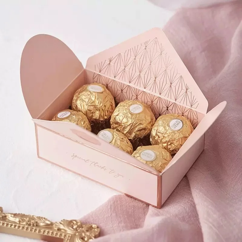 50 шт. Свадебный Уникальный diy квадратные бумажные baby shower вечерние поставки