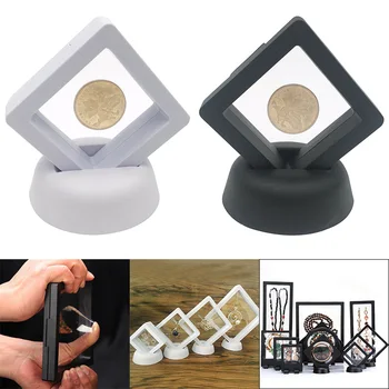 

10Pcs 3D Floating Frame Shadow Box Picture Frame Jewelry Display Protection UD88