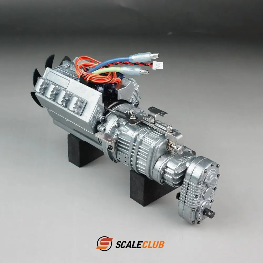 Scaleclub модель scaleclub Tamiya 1/14 тягач грязевая головка третий редуктор металлический