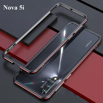 

2PCS For Huawei nova 5i bumper original luxury armor border ultra thin Aluminum metal frame For Huawei nova5i 5 i