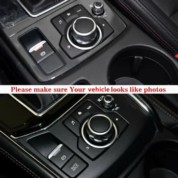 

EPB Button Cover Park Trims Brake Cap Decor For Mazda 3 6 CX5 2pcs/Set Red