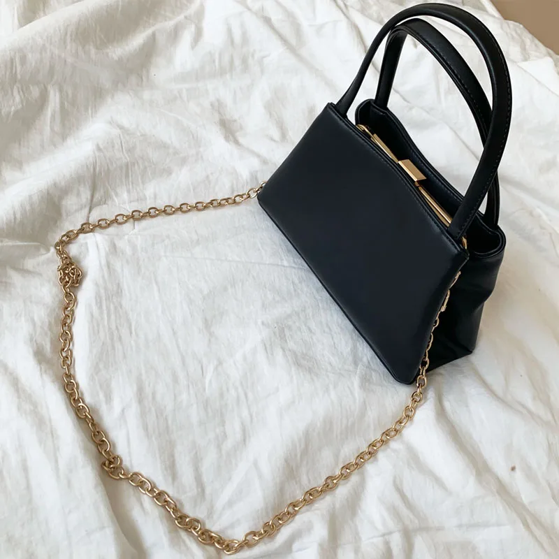 Модная новая сумка на цепочке, переносная сумка-мессенджер через плечо, сумка на плечо, сумочка, шикарная маленькая квадратная сумка