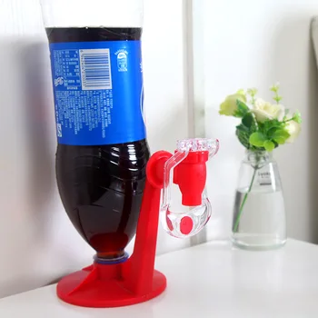 

Creative Hand-pressed Cola Bottle Inverted Drinking Fountain Carbonated Beverage Inverted Household Beverage Cola Machine
