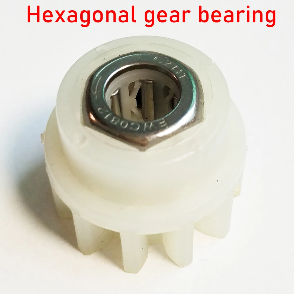 Easy Mop Pedal Broom Spin Replacement Part One Way Clutch Hexagonal Bearing Bucket Gear