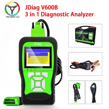 Новейший JDiag V600B полная система 3 в 1 диагностический анализатор JDIAG v600b 3 в 1 Диагностика OBD2 сканер инструмент Новейший JDiag V600B полная система 3 в 1 диагностический анализатор JDIAG v600b 3 в 1 Диагностика OBD2 сканер инструмент