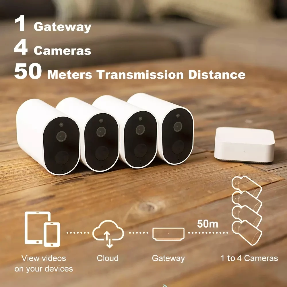 IMILAB Mihome Security Camera 3MP Ip Camera Wireless Wifi 2.4G Infrared Night Vision IP66 Waterproof Outdoor Surveillance Camera