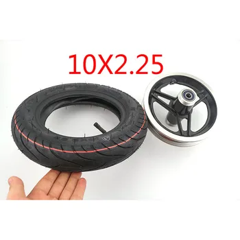 

High Performance 10 Inch 10X2.25 Wheel Tyre Inner Tube and Aluminum Alloy Hub for 10*2.25 Tire Electric Scooter Mini Bike